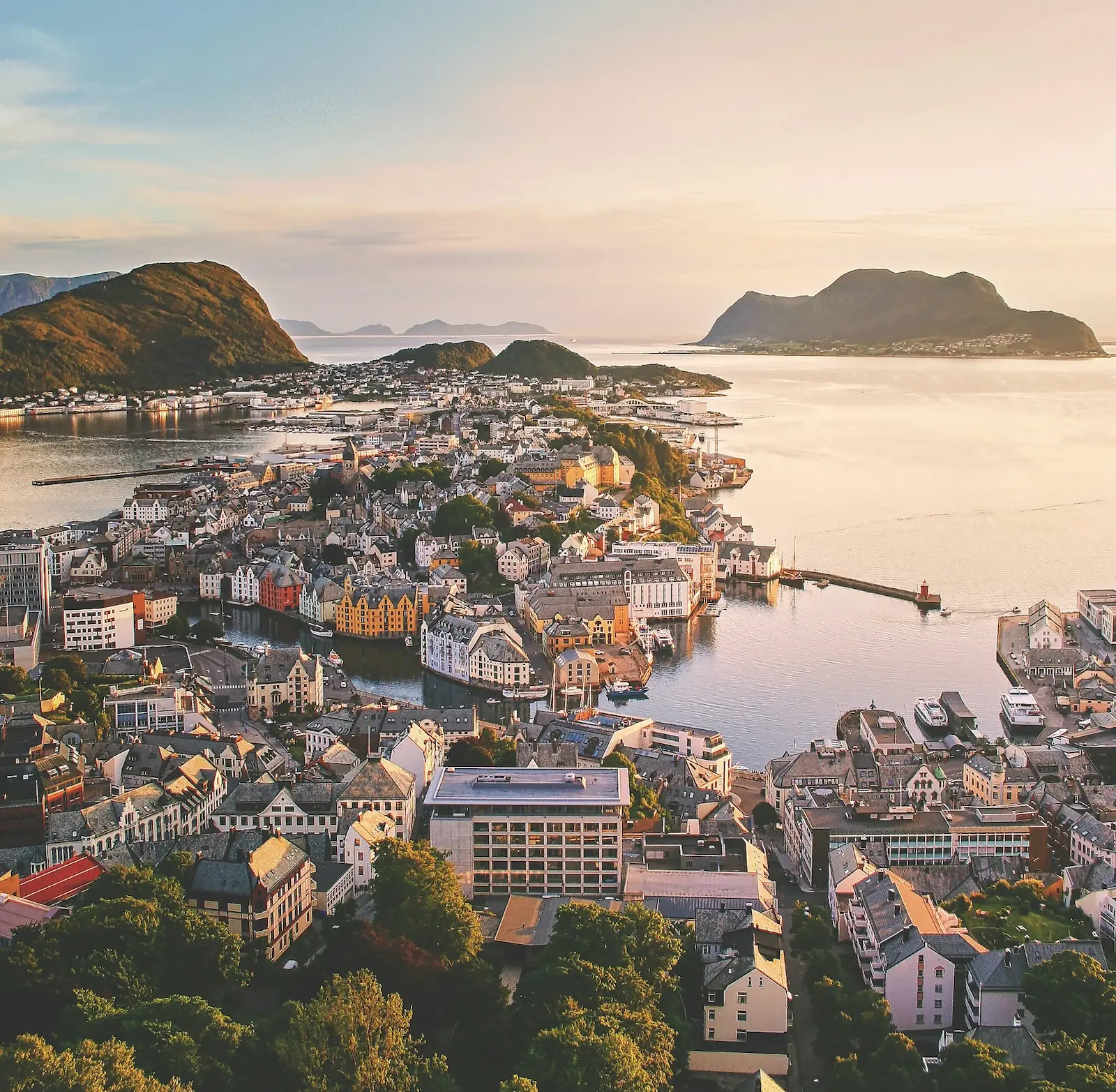 Dramatic image of travel